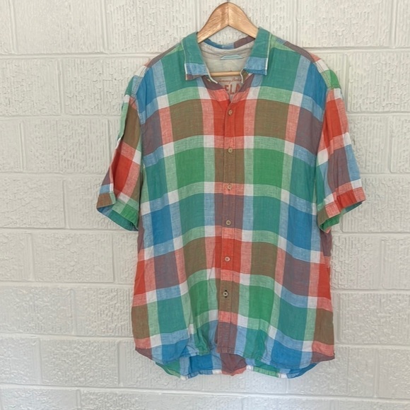 Tommy Bahama Men’s Island Relax Linen Shirt Size XL - Picture 1 of 7